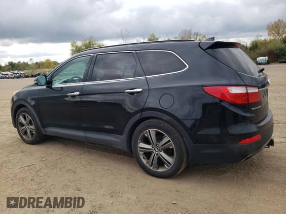 2014 Hyundai Santa Fe GLS z VIN KM8SR4HF6EU076719, wystawiony jako Copart lot #86817695 z przebiegiem 183 370 mil mil oraz Czysty tytuł • Clean title. Historia ofert i sprzedaży dostępna na DreamBid. Obrazek 2.