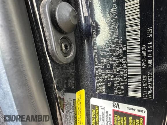 ✅ 2013 Toyota Venza XLE • VIN: 4T3ZA3BB9DU072899 • Лот: 93986855. Опубликован ранее на Copart с пробегом 201 854 миль. Бесплатный доступ к архиву аукционных продаж из США и подробный отчёт об истории автомобиля на DreamBid. Изображение 10.