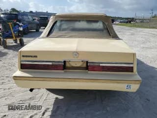 ✅ 1982 Chrysler LeBaron • VIN: 1C3BC45B6CG185348 • Lot: 47381185. Wystawiony na Copart z przebiegiem 69 381 mil. Bezpłatny archiwum sprzedaży aukcyjnych z USA i szczegółowy raport historii pojazdu na DreamBid. Zdjęcie 6.