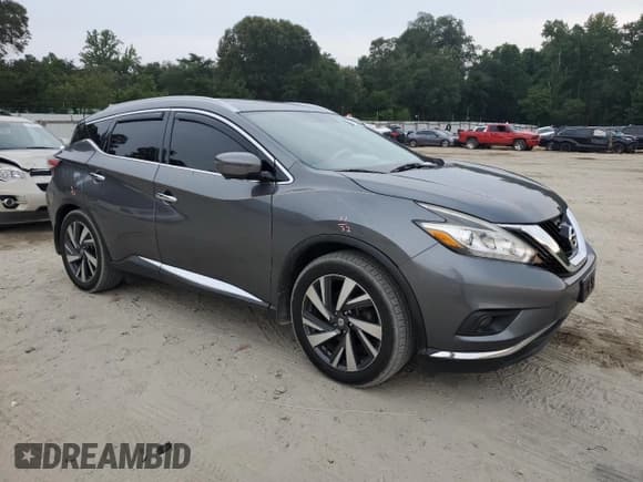 ✅ 2016 Nissan Murano S • VIN: 5N1AZ2MH2GN128657 • Lot: 67012245. Listed on Copart with 127,035 mi. Free auction sales archive from the USA and detailed vehicle history report at DreamBid. Image 4.