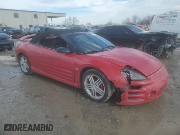 ✅ 2003 Mitsubishi Eclipse GT • VIN: 4A3AE55H83E172704 • Lot: 89013595. Wystawiony na Copart z przebiegiem 148 648 mil. Bezpłatny archiwum sprzedaży aukcyjnych z USA i szczegółowy raport historii pojazdu na DreamBid. Zdjęcie 4.
