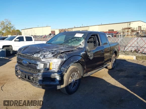✅ 2020 Ford F-150 XL • VIN: 1FTEW1EP7LKD55773 • Lot: 43462966. Wystawiony na IAAI z przebiegiem 39 345 mil. Bezpłatny archiwum sprzedaży aukcyjnych z USA i szczegółowy raport historii pojazdu na DreamBid. Zdjęcie 2.
