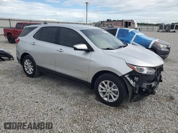 2020 Chevrolet Equinox LT z VIN 3GNAXKEVXLS709491, wystawiony jako Copart lot #84359225 z przebiegiem 81 747 mil mil oraz Szkoda całkowita • Salvage title. Historia ofert i sprzedaży dostępna na DreamBid. Obrazek 4.