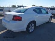 ✅ 2012 Dodge Avenger SXT • VIN: 1C3CDZCB2CN212137 • Lot: 43633218. Listed on IAAI with 121,702 mi. Free auction sales archive from the USA and detailed vehicle history report at DreamBid. Image 4.