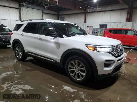 ✅ 2023 Ford Explorer Limited • VIN: 1FMSK8FH4PGB25613 • Lot: 92717065. Listed on Copart with 39,604 mi. Free auction sales archive from the USA and detailed vehicle history report at DreamBid. Image 4.