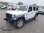 ✅ 2021 Jeep Wrangler Unlimited Sport S • VIN: 1C4HJXDG1MW850478 • Лот: 42263715. Опубликован ранее на IAAI с пробегом 31 284 миль. Бесплатный доступ к архиву аукционных продаж из США и подробный отчёт об истории автомобиля на DreamBid. Изображение 2.