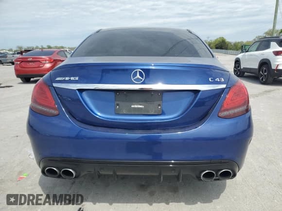 ✅ 2019 Mercedes-Benz C 43 AMG • VIN: 55SWF6EB4KU287626 • Lot: 53647985. Wystawiony na Copart z przebiegiem Nie podano. Bezpłatny archiwum sprzedaży aukcyjnych z USA i szczegółowy raport historii pojazdu na DreamBid. Zdjęcie 6.