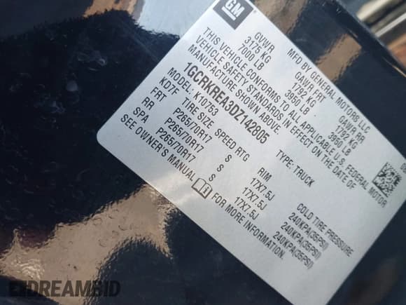 ✅ 2013 Chevrolet Silverado 1500 LS • VIN: 1GCRKREA3DZ142805 • Lot: 43414915. Wystawiony na IAAI z przebiegiem 130 868 mil. Bezpłatny archiwum sprzedaży aukcyjnych z USA i szczegółowy raport historii pojazdu na DreamBid. Zdjęcie 9.