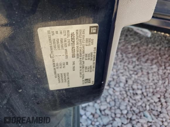 ✅ 2010 Chevrolet Silverado 1500 Work Truck • VIN: 1GCSCPE01AZ231603 • Lot: 78499274. Listed on Copart with 180,908 mi. Free auction sales archive from the USA and detailed vehicle history report at DreamBid. Image 12.