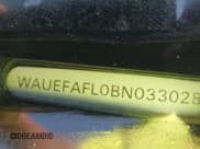 ✅ 2011 Audi A4 Premium Plus • VIN: WAUEFAFL0BN033028 • Lot: 42333135. Listed on IAAI with 165,099 mi. Free auction sales archive from the USA and detailed vehicle history report at DreamBid. Image 9.