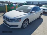 ✅ 2014 Volkswagen Passat SE • VIN: 1VWBN7A35EC085870 • Lot: 43654648. Listed on IAAI with 155,647 mi. Free auction sales archive from the USA and detailed vehicle history report at DreamBid. Image 2.