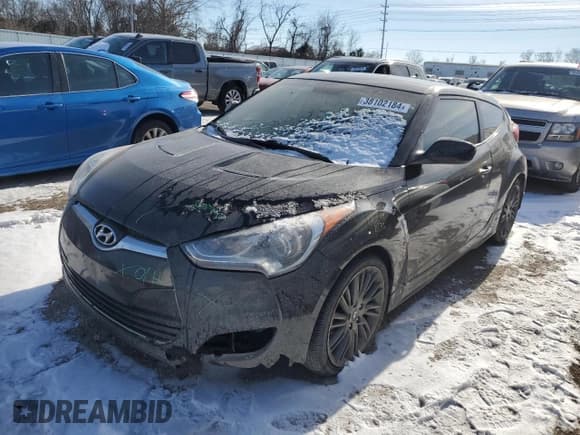 ✅ 2013 Hyundai Veloster w/Gray Int • VIN: KMHTC6AD3DU136853 • Lot: 56208614. Wystawiony na Copart z przebiegiem 154 440 mil. Bezpłatny archiwum sprzedaży aukcyjnych z USA i szczegółowy raport historii pojazdu na DreamBid. Zdjęcie 1.
