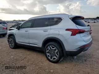 2022 Hyundai Santa Fe Limited with VIN 5NMS4DAL9NH459869, listed as a Copart auction lot 80551075 with 43,056 mi miles and Salvage title. Bid and sale history available at DreamBid. Image 2.