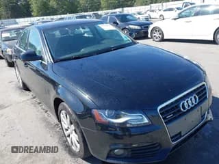 ✅ 2010 Audi A4 Premium Plus • VIN: WAUFFAFL1AN024485 • Lot: 43381014. Listed on IAAI with 89,700 mi. Free auction sales archive from the USA and detailed vehicle history report at DreamBid. Image 1.