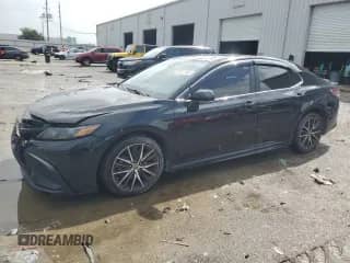 2023 Toyota Camry SE Nightshade с VIN 4T1T11AK6PU814054, выставлен на аукционе Copart как лот 85527505 с пробегом 70 953 миль миль и Списание • Salvage title. История ставок и продаж доступна на DreamBid. Изображение 1.
