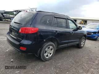 2009 Hyundai Santa Fe GLS with VIN 5NMSG13D39H230041, listed as a Copart auction lot 63861904 with 193,120 mi miles and Salvage title. Bid and sale history available at DreamBid. Image 3.