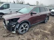 ✅ 2018 Kia Sorento EX • VIN: 5XYPHDA59JG349789 • Лот: 86140985. Опубликован ранее на Copart с пробегом 105 170 миль. Бесплатный доступ к архиву аукционных продаж из США и подробный отчёт об истории автомобиля на DreamBid. Изображение 1.