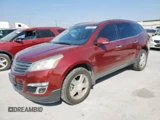 2016 Chevrolet Traverse LT with VIN 1GNKRGKD2GJ107392, listed as a Copart auction lot 82369025 with 107,892 mi miles and Salvage title. Bid and sale history available at DreamBid. Image 1.