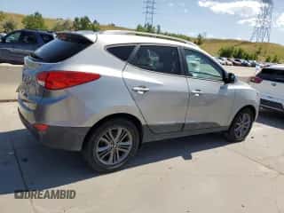 2015 Hyundai Tucson SE z VIN KM8JUCAG5FU073772, wystawiony jako Copart lot #65046013 z przebiegiem 113 705 mil mil oraz . Historia ofert i sprzedaży dostępna na DreamBid. Obrazek 3.