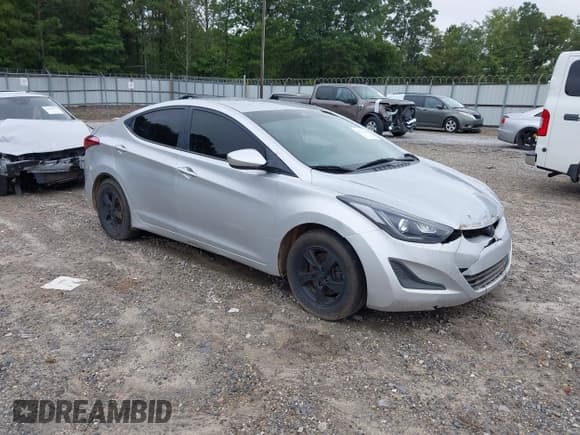 ✅ 2015 Hyundai Elantra SE • VIN: 5NPDH4AE2FH550307 • Lot: 43057843. Listed on IAAI with 226,306 mi. Free auction sales archive from the USA and detailed vehicle history report at DreamBid. Image 1.