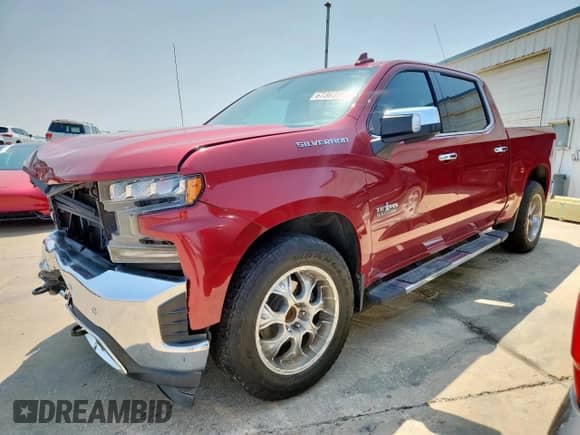 2019 Chevrolet Silverado 1500 LTZ z VIN 1GCPWEED2KZ122105, wystawiony jako Copart lot #67363295 z przebiegiem 94 562 mil mil oraz Szkoda całkowita • Salvage title. Historia ofert i sprzedaży dostępna na DreamBid. Obrazek 1.