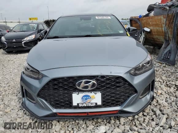 2020 Hyundai Veloster Turbo Ultimate z VIN KMHTH6AB1LU024356, wystawiony jako Copart lot #67249104 z przebiegiem 39 505 mil mil oraz Szkoda całkowita • Salvage title. Historia ofert i sprzedaży dostępna na DreamBid. Obrazek 5.