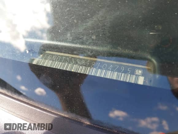 2009 Chevrolet TrailBlazer 1LT с VIN 1GNDT33S292104795, выставлен на аукционе IAAI как лот 43408259 с пробегом Не указан миль и . История ставок и продаж доступна на DreamBid. Изображение 9.