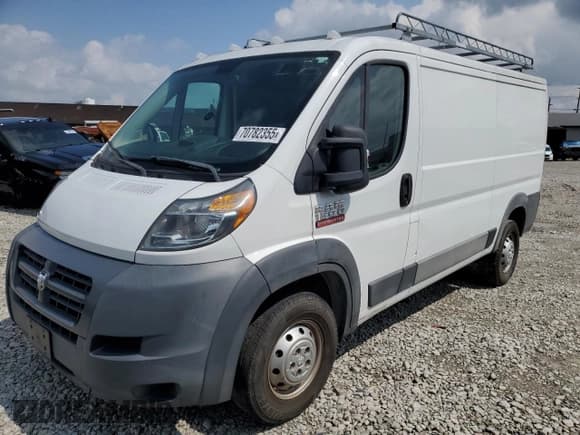 ✅ 2016 Ram ProMaster Cargo • VIN: 3C6TRVAG1GE103576 • Lot: 70782355. Wystawiony na Copart z przebiegiem 163 259 mil. Bezpłatny archiwum sprzedaży aukcyjnych z USA i szczegółowy raport historii pojazdu na DreamBid. Zdjęcie 1.