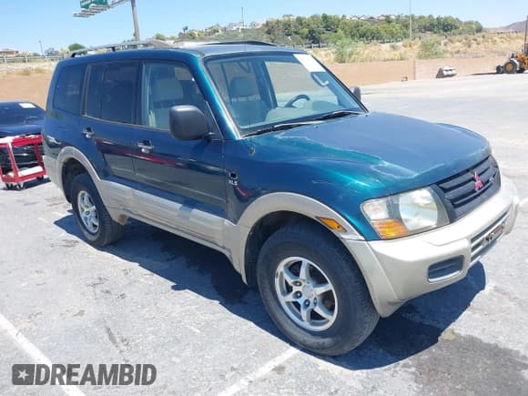 ✅ 2001 Mitsubishi Montero XLS • VIN: JA4MW31R81J010733 • Lot: 42934826. Listed on IAAI with 194,087 mi. Free auction sales archive from the USA and detailed vehicle history report at DreamBid. Image 1.