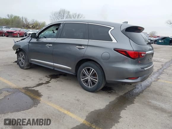 ✅ 2019 Infiniti QX60 Pure • VIN: 5N1DL0MN0KC516547 • Lot: 41947705. Listed on IAAI with 83,454 mi. Free auction sales archive from the USA and detailed vehicle history report at DreamBid. Image 3.
