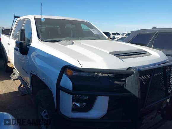 2020 Chevrolet Silverado 2500HD Work Truck with VIN 1GC1YLE76LF331946, listed as a IAAI auction lot 43455206 with 165,594 mi miles and . Bid and sale history available at DreamBid. Image 1.