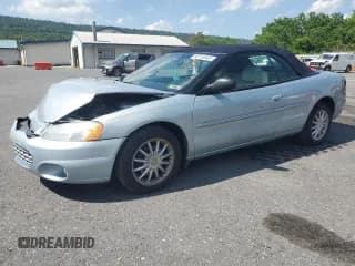 ✅ 2002 Chrysler Sebring Limited • VIN: 1C3EL65R02N174152 • Lot: 62516645. Listed on Copart with 98,265 mi. Free auction sales archive from the USA and detailed vehicle history report at DreamBid. Image 1.