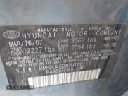 ✅ 2007 Hyundai Elantra GLS • VIN: KMHDU46DX7U180111 • Lot: 43526268. Listed on IAAI with 158,964 mi. Free auction sales archive from the USA and detailed vehicle history report at DreamBid. Image 9.