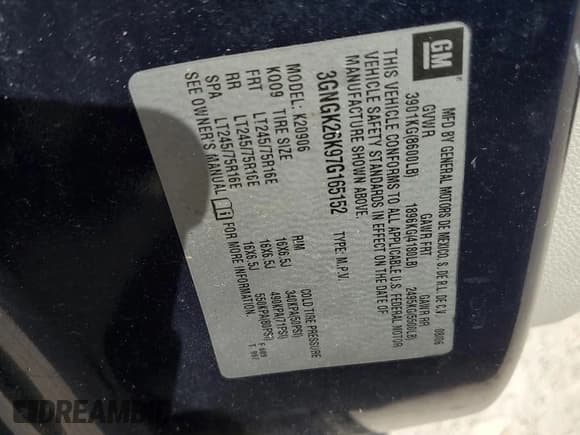 ✅ 2007 Chevrolet Suburban Commercial • VIN: 3GNGK26K97G165152 • Lot: 74175354. Wystawiony na Copart z przebiegiem 368 519 mil. Bezpłatny archiwum sprzedaży aukcyjnych z USA i szczegółowy raport historii pojazdu na DreamBid. Zdjęcie 14.