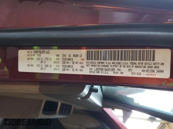 ✅ 2008 Jeep Liberty Limited • VIN: 1J8GP58K18W261989 • Lot: 67705245. Listed on Copart with 205,017 mi. Free auction sales archive from the USA and detailed vehicle history report at DreamBid. Image 12.