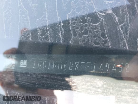 ✅ 2015 Chevrolet Silverado 2500HD Work Truck • VIN: 1GC1KUEG8FF149452 • Lot: 43589670. Wystawiony na IAAI z przebiegiem 313 050 mil. Bezpłatny archiwum sprzedaży aukcyjnych z USA i szczegółowy raport historii pojazdu na DreamBid. Zdjęcie 9.