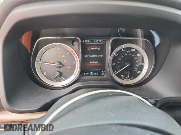 ✅ 2016 Nissan Titan Platinum Reserve • VIN: 1N6BA1F4XGN504751 • Lot: 90842885. Listed on Copart with 143,772 mi. Free auction sales archive from the USA and detailed vehicle history report at DreamBid. Image 9.