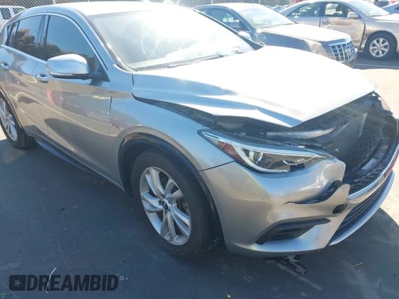 ✅ 2017 Infiniti QX30 Sport • VIN: SJKCH5CP3HA033329 • Lot: 43636553. Listed on IAAI with 62,468 mi. Free auction sales archive from the USA and detailed vehicle history report at DreamBid. Image 17.