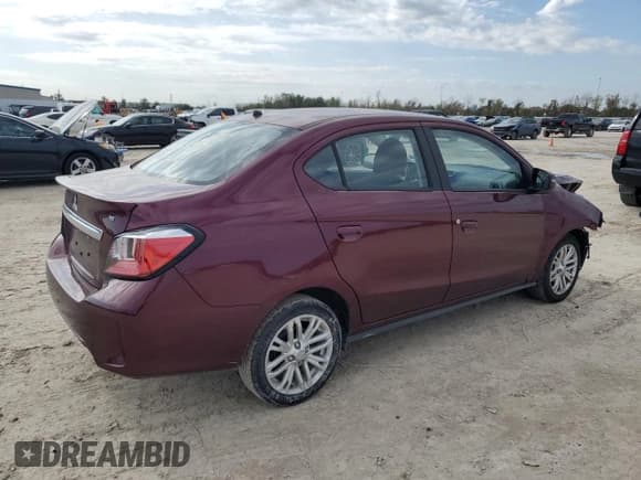 ✅ 2023 Mitsubishi Mirage SE • VIN: ML32FVFJ1PHF01632 • Lot: 85802554. Wystawiony na Copart z przebiegiem 44 768 mil. Bezpłatny archiwum sprzedaży aukcyjnych z USA i szczegółowy raport historii pojazdu na DreamBid. Zdjęcie 3.