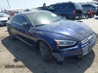 ✅ 2018 Audi S5 Premium Plus • VIN: WAUP4AF54JA027142 • Лот: 41856305. Опубликован ранее на IAAI с пробегом 66 742 миль. Бесплатный доступ к архиву аукционных продаж из США и подробный отчёт об истории автомобиля на DreamBid. Изображение 1.