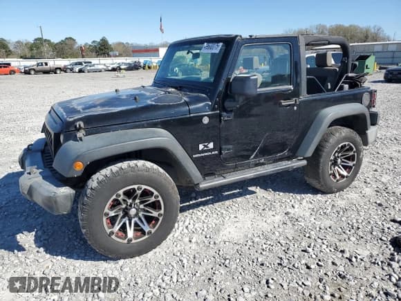 ✅ 2008 Jeep Wrangler X • VIN: 1J4FA241X8L564488 • Lot: 49600075. Listed on Copart with 157,979 mi. Free auction sales archive from the USA and detailed vehicle history report at DreamBid. Image 1.