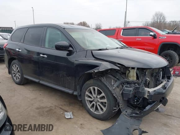 ✅ 2013 Nissan Pathfinder SV • VIN: 5N1AR2MM7DC617754 • Lot: 43749559. Listed on IAAI with 191,111 mi. Free auction sales archive from the USA and detailed vehicle history report at DreamBid. Image 1.