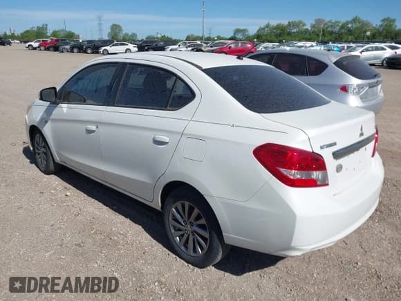 ✅ 2018 Mitsubishi Mirage ES • VIN: ML32F3FJ6JHF15280 • Lot: 42227071. Listed on IAAI with 55,929 mi. Free auction sales archive from the USA and detailed vehicle history report at DreamBid. Image 3.