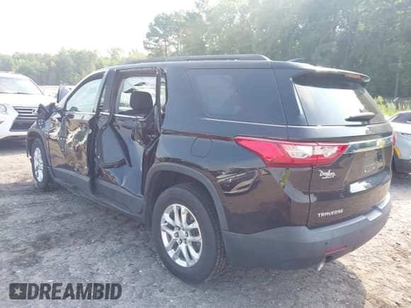 ✅ 2021 Chevrolet Traverse LT Cloth • VIN: 1GNERGKWXMJ151148 • Lot: 42671405. Listed on IAAI with 81,096 mi. Free auction sales archive from the USA and detailed vehicle history report at DreamBid. Image 3.