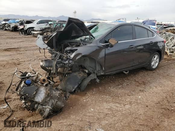 2016 Chevrolet Cruze LT с VIN 1G1BD5SM5G7281569, выставлен на аукционе Copart как лот 49087535 с пробегом Не указан миль и Списание • Salvage title. История ставок и продаж доступна на DreamBid. Изображение 1.