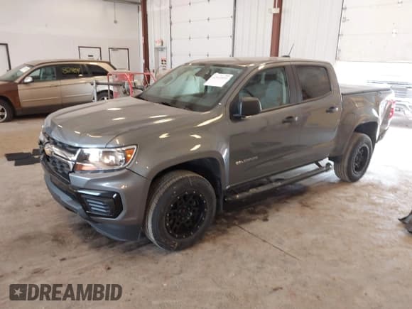 ✅ 2022 Chevrolet Colorado 4WD Work Truck • VIN: 1GCGTBEN8N1181467 • Lot: 42411033. Listed on IAAI with 47,024 mi. Free auction sales archive from the USA and detailed vehicle history report at DreamBid. Image 2.