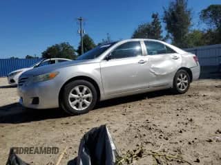 2011 Toyota Camry LE with VIN 4T4BF3EK0BR121157, listed as a Copart auction lot 87473635 with 102,601 mi miles and Salvage title. Bid and sale history available at DreamBid. Image 1.