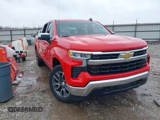 ✅ 2023 Chevrolet Silverado 1500 LT • VIN: 3GCUDDED4PG258486 • Lot: 41474413. Listed on IAAI with 38,890 mi. Free auction sales archive from the USA and detailed vehicle history report at DreamBid. Image 1.