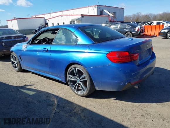 ✅ 2016 BMW 4 Series 435i xDrive • VIN: WBA3T7C51G5A38418 • Lot: 41569200. Listed on IAAI with 103,610 mi. Free auction sales archive from the USA and detailed vehicle history report at DreamBid. Image 3.