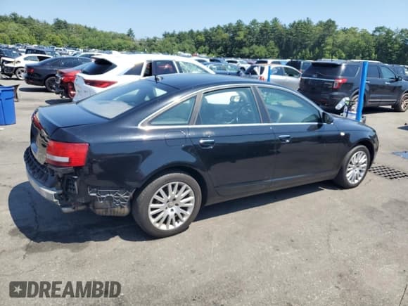 ✅ 2007 Audi A6 3.2L • VIN: WAUDH74F97N027094 • Lot: 61401915. Listed on Copart with 169,369 mi. Free auction sales archive from the USA and detailed vehicle history report at DreamBid. Image 3.